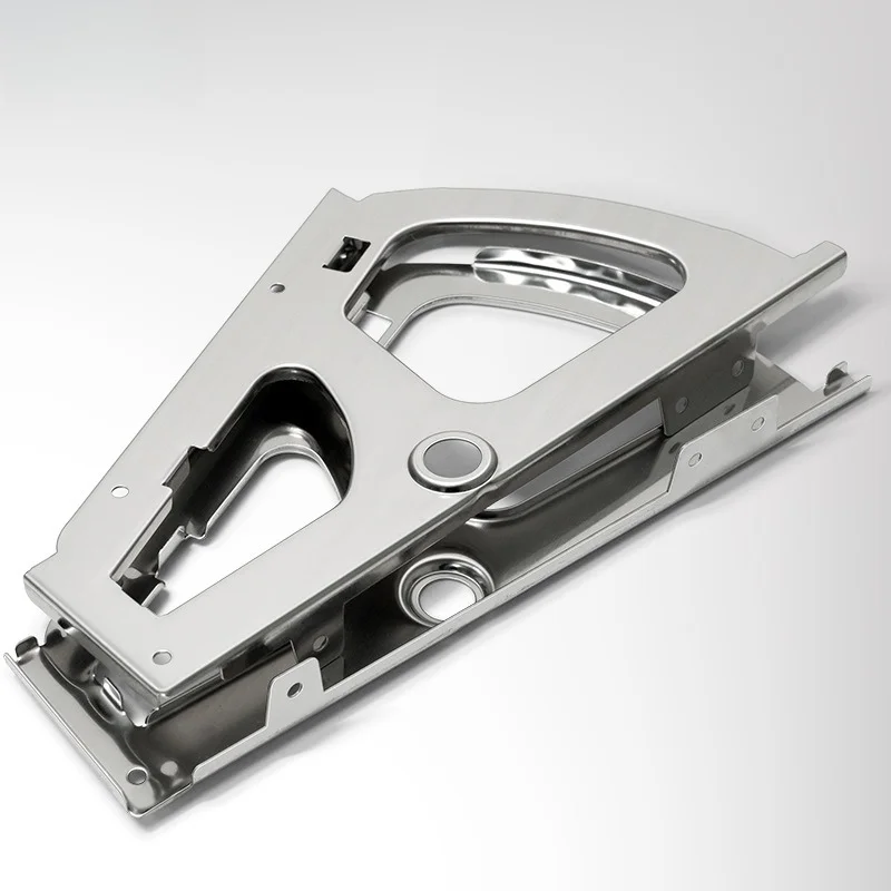 Ultra‑Thin Flip Shoe Cabinet Hardware Set, Stainless Steel Single Double Triple Layer Tilting Bracket for Shoe Bench