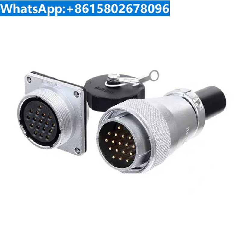 2pcs  Aviation Plug and Socket WS28-16/17 Core 20 Pin 24P 26 Core Weipu Connector TQ+Z