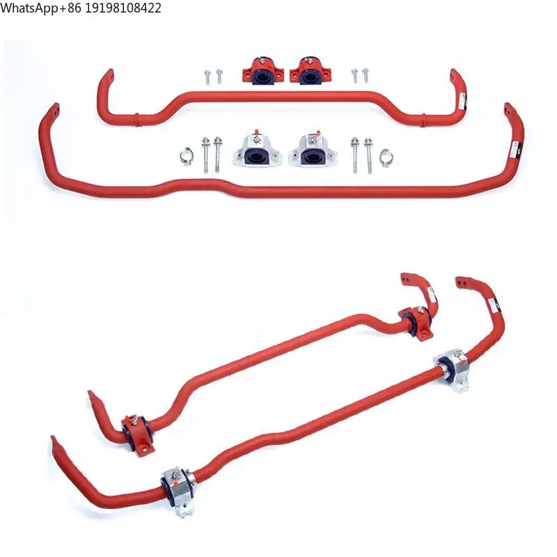 Spring Steel Sway Bar Front and Rear Anti-Roll Bar Kits for Volkswagen Golf 8 2017-2021 25mm