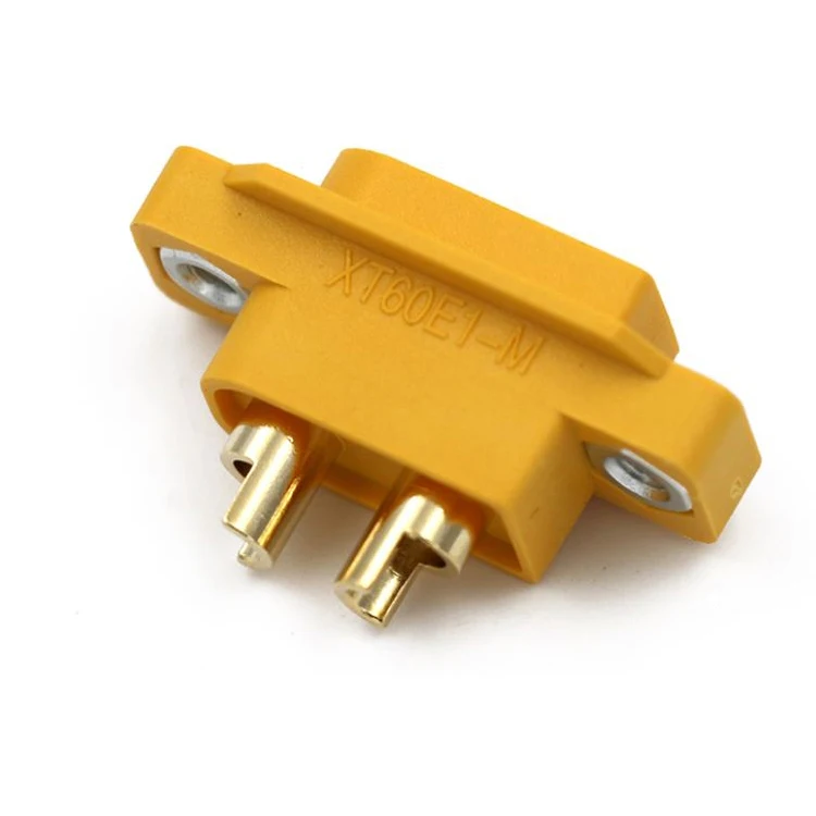 20Pairs Ames XT60E with M2.5 nut for fixing 3.5mm gold-plated aircraft model connector AMASS model accessories