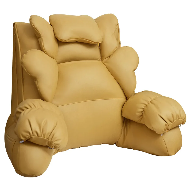 

Home bedside waist protection removable large backrest bay window sofa