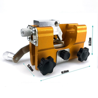 1Set Bar Holder And Hand Chain Grinder Portable Tool Hand Chain Grinder For Sharpening Saw Chains And Chainsaws
