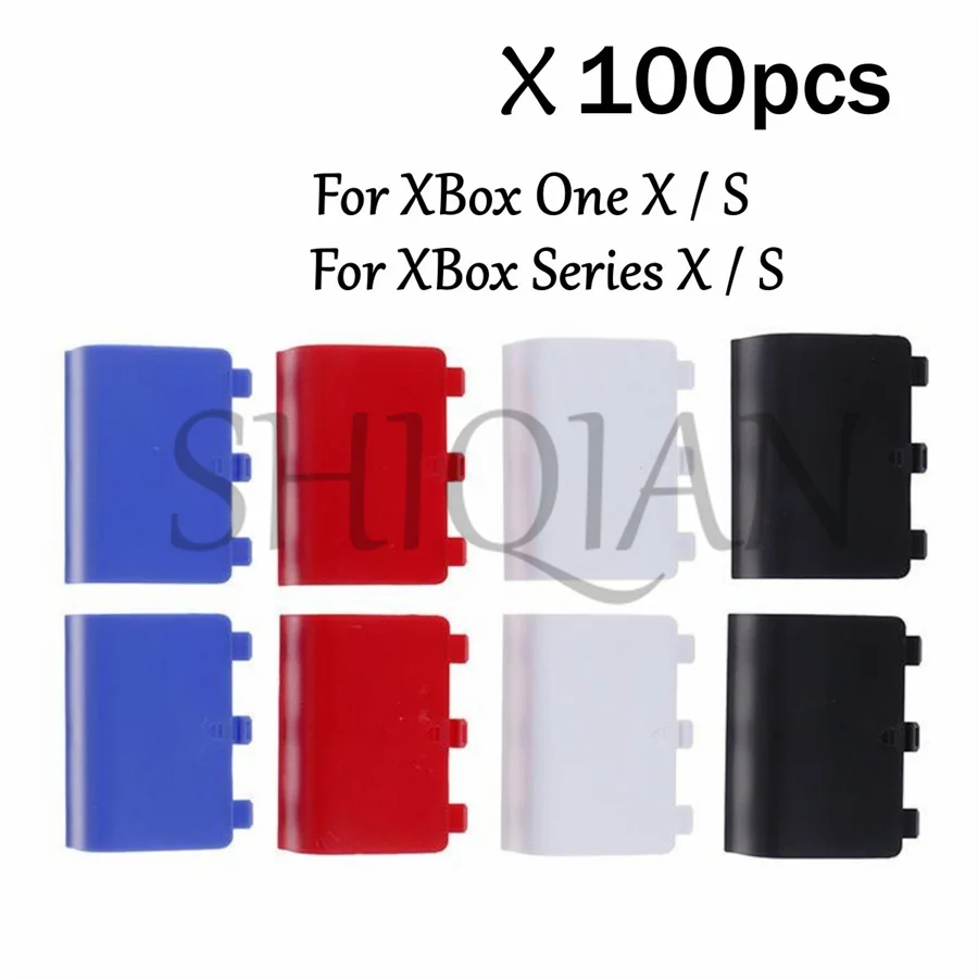 

100 PCS Replacement Housing Door Cover for Xbox One Series X S Controller Battery Shell Lid Back Case White Wholesale