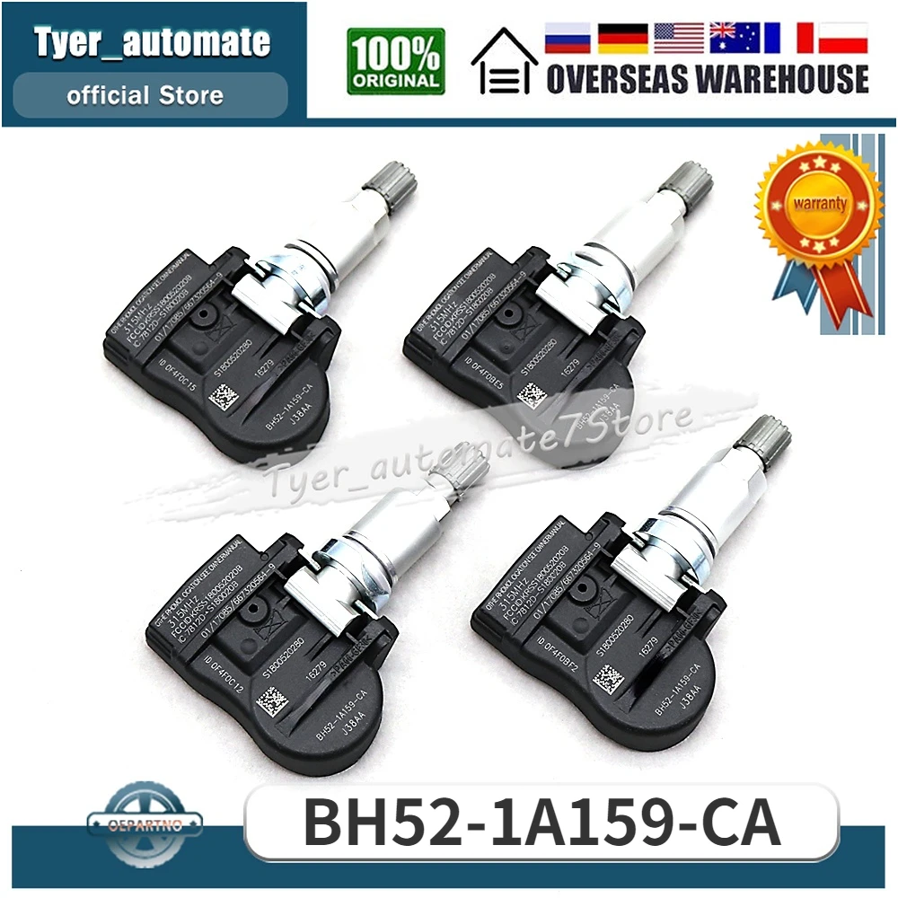 BH52-1A159-CA Tire Pressure Monitoring Sensor 315MHz For JAGUAR F-TYPE XJ XJR LAND ROVER LR2 LR4 ROVER RANGE ROVER