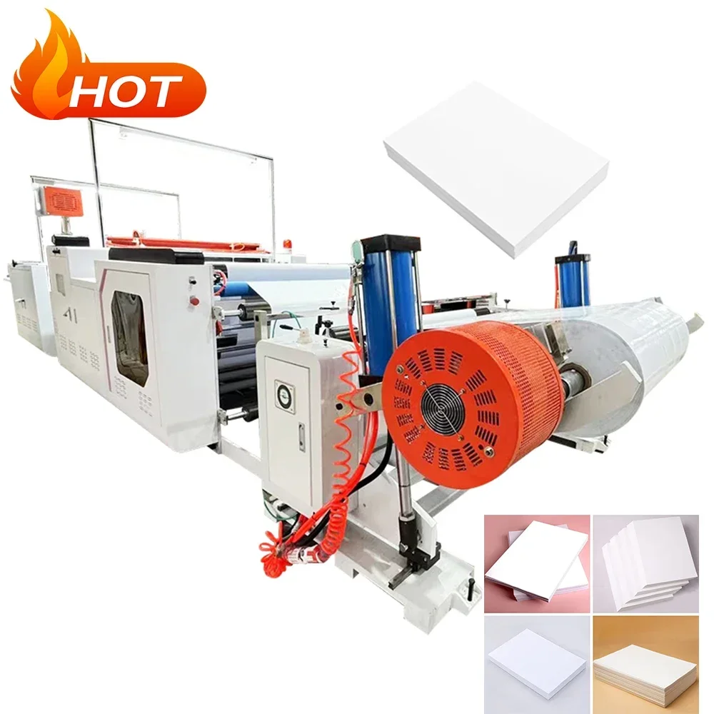 High Precision Automatic A4 Size Paper Cutting Machine Price A4 Cutting Paper Machine for Sale