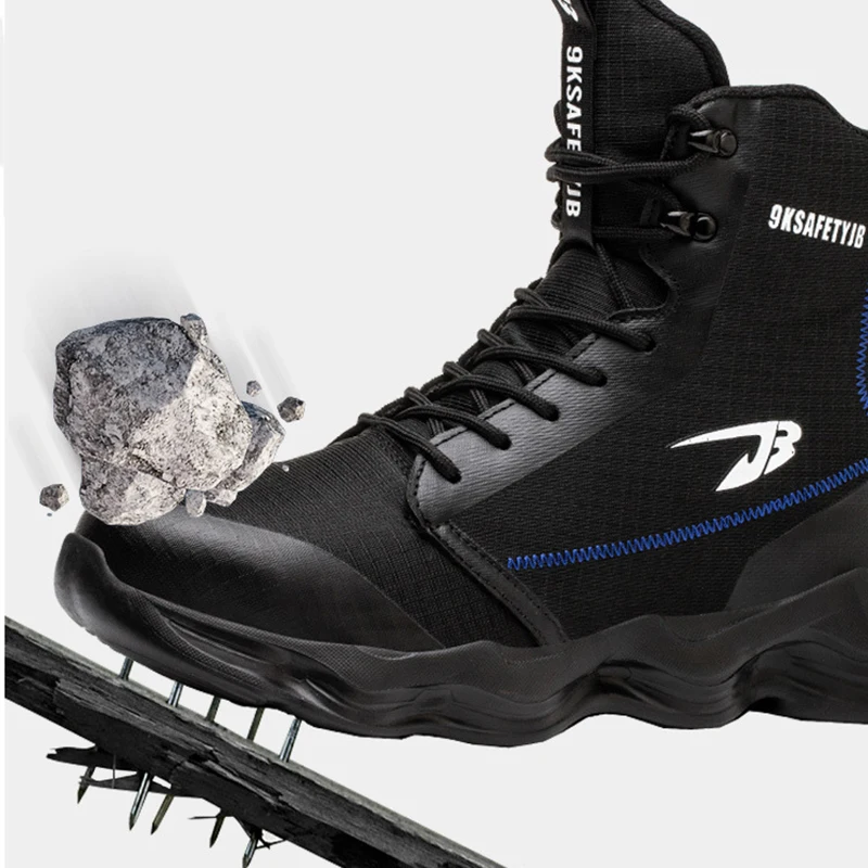 Scarpe antinfortunistiche scarpe da ginnastica da lavoro antiurto antiforatura scarpe da lavoro leggere stivali antinfortunistici da uomo con punta