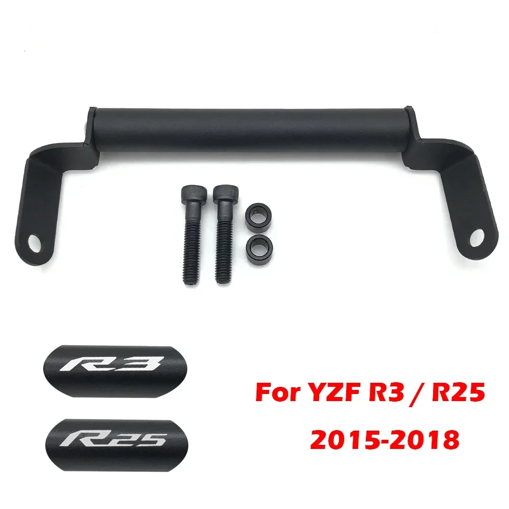 Motorcycle Accessories For Yamaha YZF R25 R3 YZF-R3 YZF-R25 YZFR3 YZFR25 2015-2018 Navigation Bracket GPS Phone Holder Levers