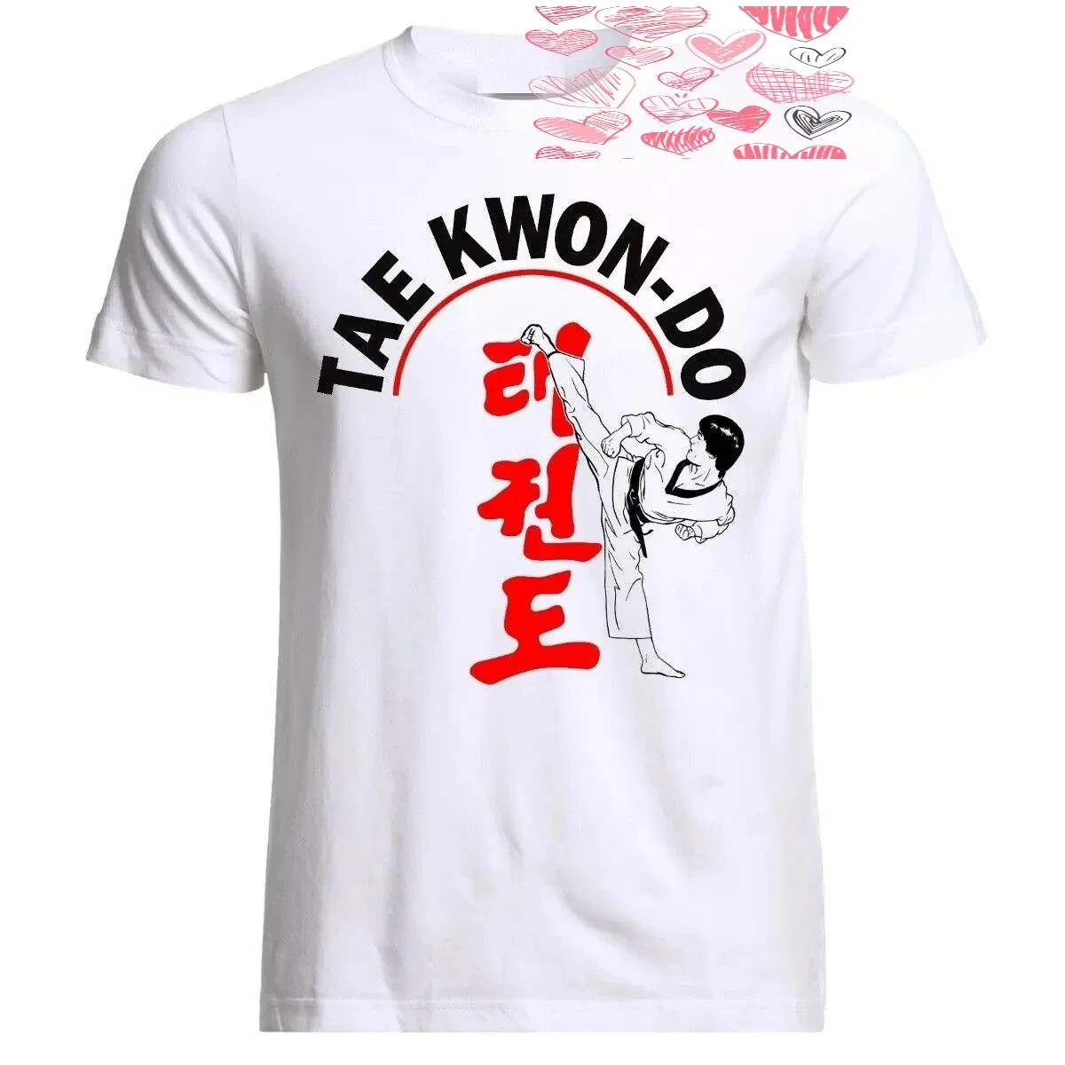 Taekwondo Karate Martial Arts MMA Kampfsport T-Shirt Men's 100% Cotton Casual T-shirts Loose Top New
