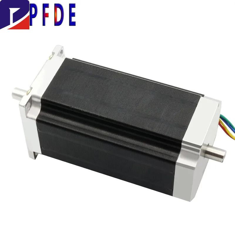 Dual Shaft 23HS2430B Nema23 Stepper Motor 425oz-in 280Ncm 112mm 3A for 3D Printer CNC Milling Lathe Router Engraving Machine