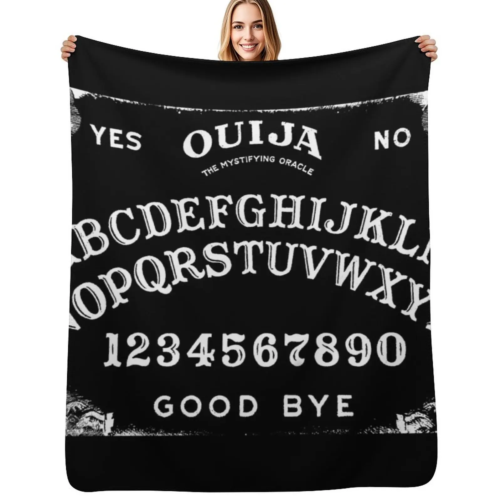 

Ouija board (2) Throw Blanket Bed Heavy Flannels For Decorative Sofa Blankets