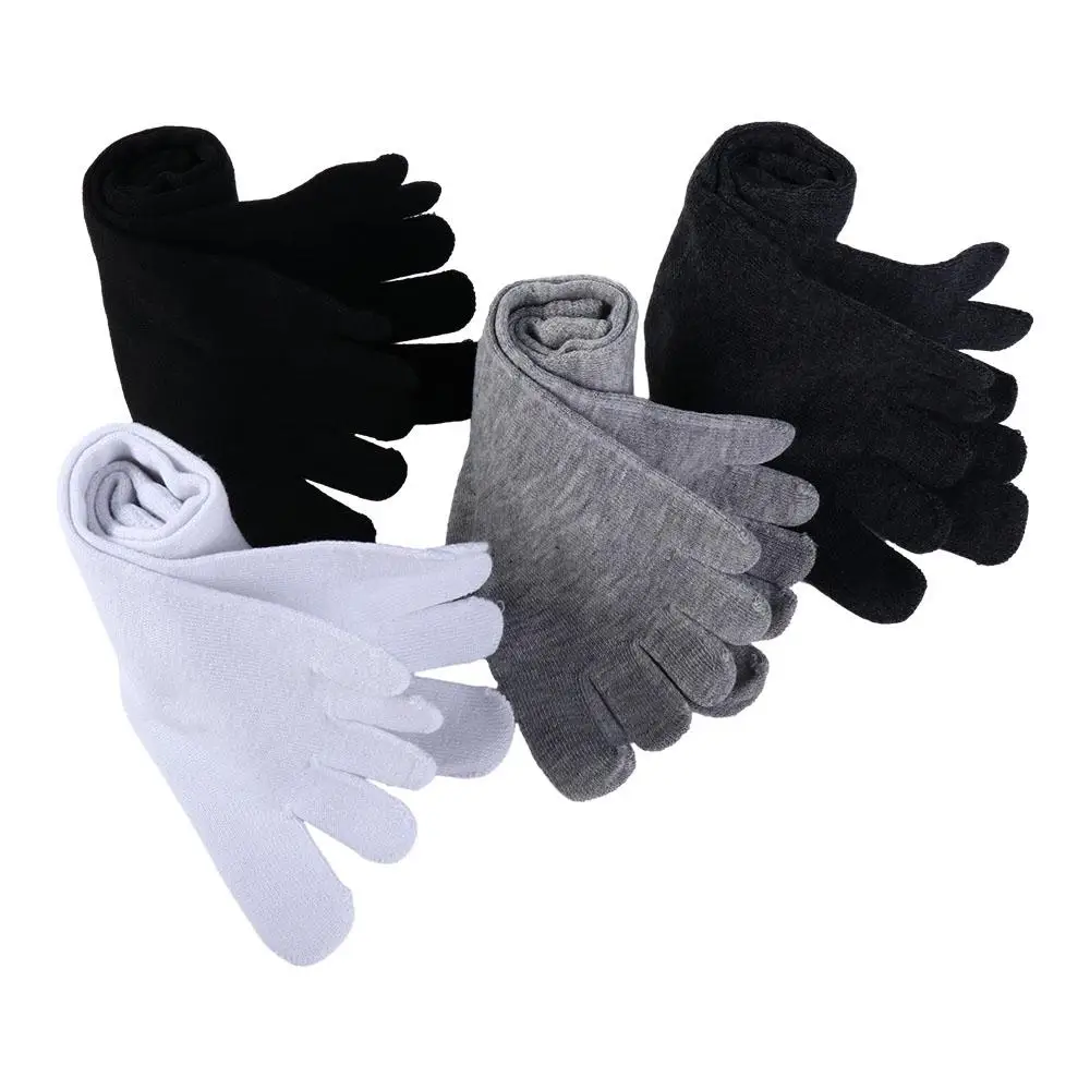 Men Short Socks Sweat Absorption No Show Socks Protect Ankle Men'S Split Toe Sock Ankle Socks Toe Socks Five Fingers Socks