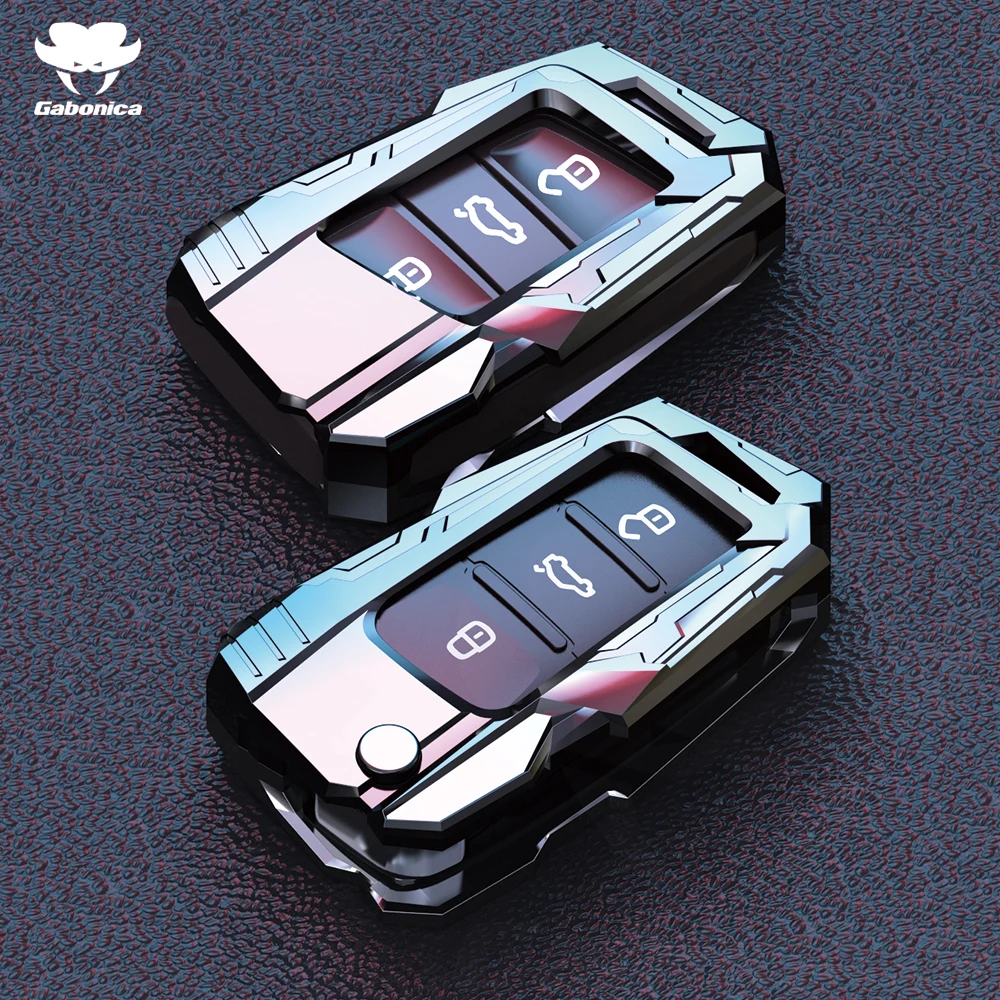 

Car Remote Key Case Cover Shell For VW Volkswagen Golf 7 MK7 Tiguan MK2 For SEAT Ateca Leon FR 2 Ibiza For Skoda Octavia A7
