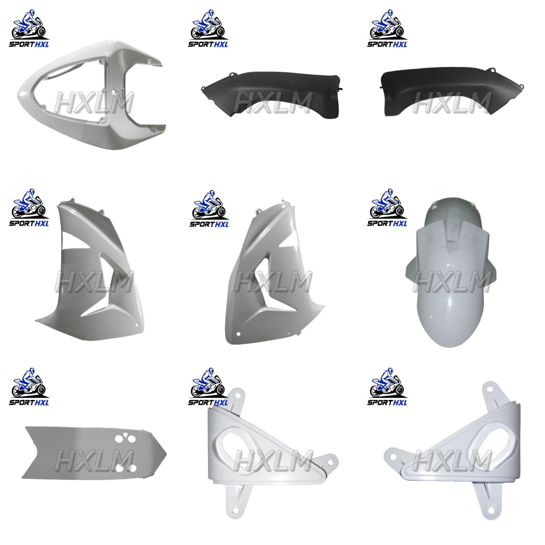 Unpainted New ABS Motorcycle Fairings Kit Fit For Kawasaki Ninja ZX10R 2006 2007 06 07 10R ZX-10R Bodywork Set Custom Color