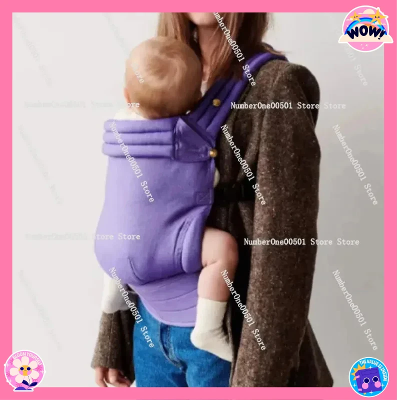 

Baby Carrier with Waist Stool Front Facing Infant Sling 4 Seasons Lightweight Multifunction Newborn Outdoor Essential