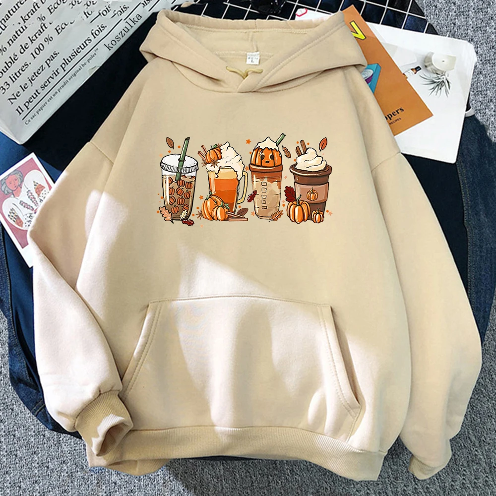 Halloween Hoodie Women Funny Coffee Howdy Ghols Hoodies Unisex Autumn Winter Christmas Vintage Pumpkin Cat Pullovers Sweatshirts