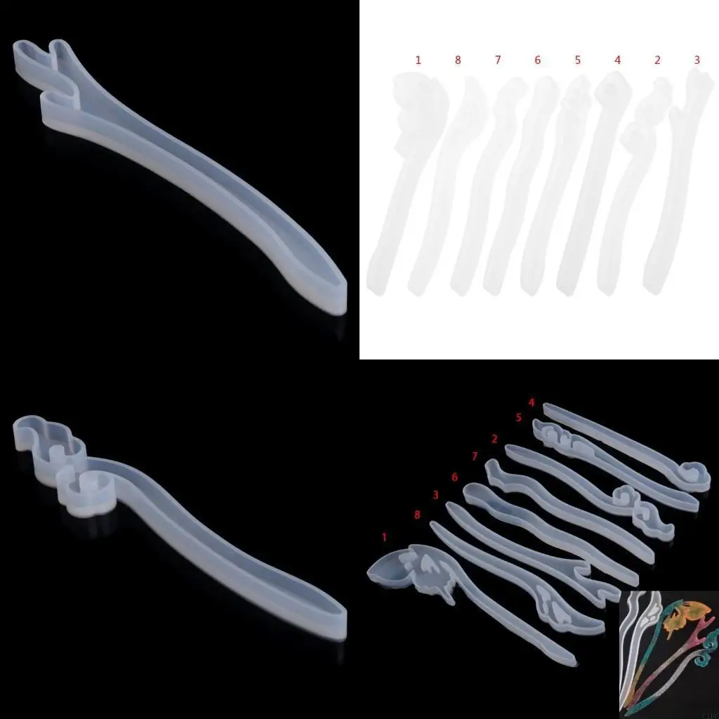 

Форма для эпоксидной смолы, заколка для волос, форма для литья ювелирных изделий, зажим для ювелирных изделий, эпоксидная форма