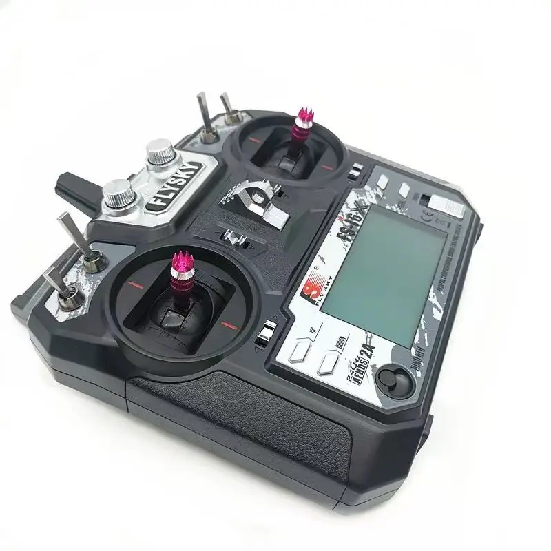 FLYSKY FS-I6X - I6X 2.4G 10-канальный пульт дистанционного управления AFHDS 2A с приемником IA6B / IA10B / IA6