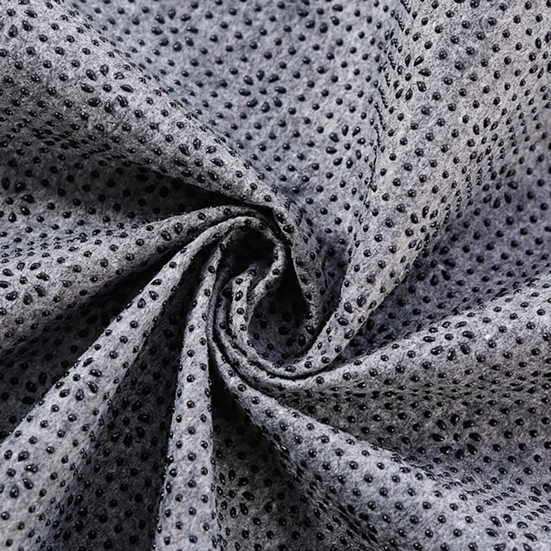 Tissu de tuftage antidérapant à motif de fleur de prunier, toile de tuftage, support de tuftage, gril