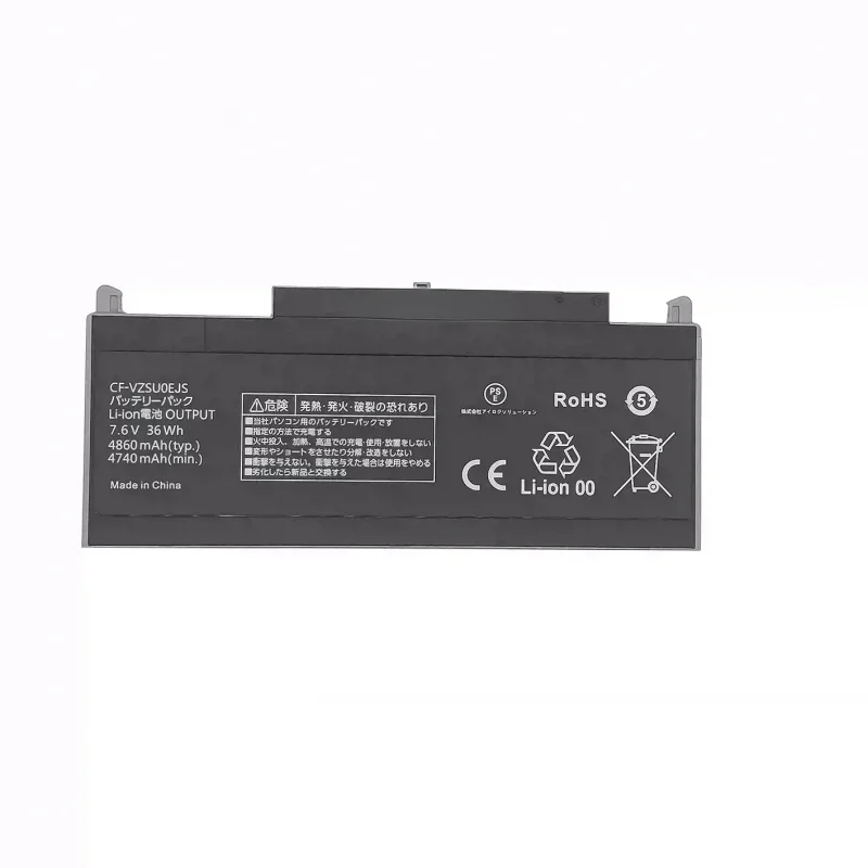 

Аккумулятор для ноутбука 7.6V 36WH 4860mAh CF-VZSU0EJS CF-VZSU0FJS для Panasonic CF-RZ4 CF-RZ5 CF-RZ6