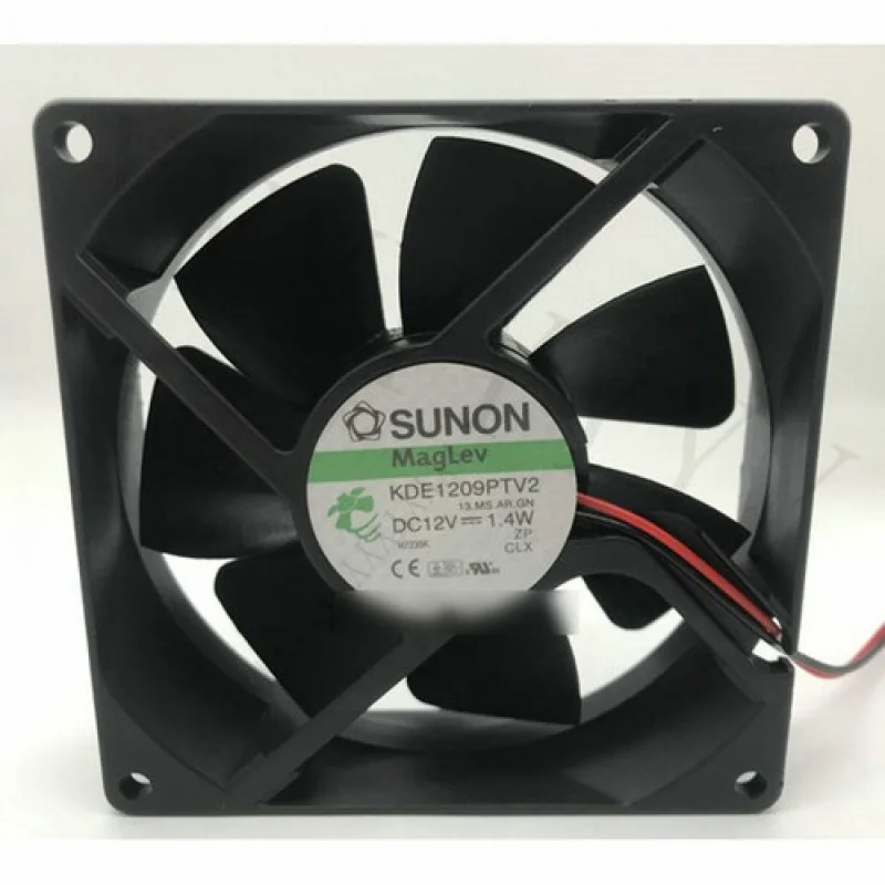 

1pcs New for SUNON KDE1209PTV2 12V 1.4W 2-wire cooling fan # QW.