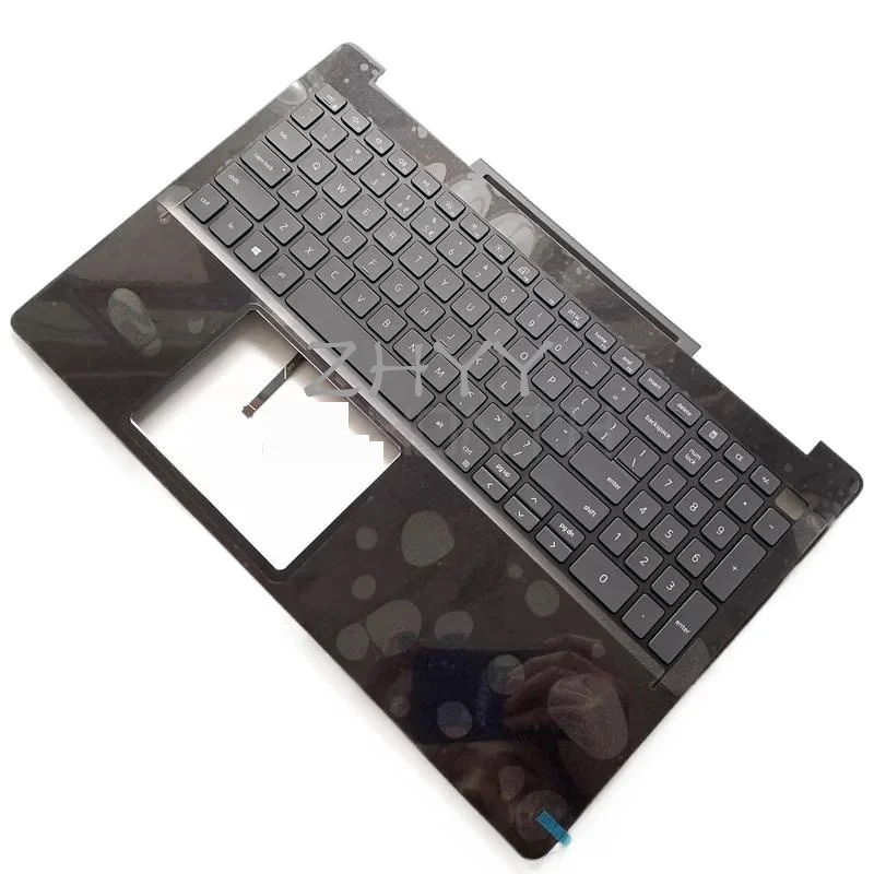 YY New For Dell Vostro 7590 Palmrest Upper Case with Backlit Keyboard 0WNTTJ 621TP
