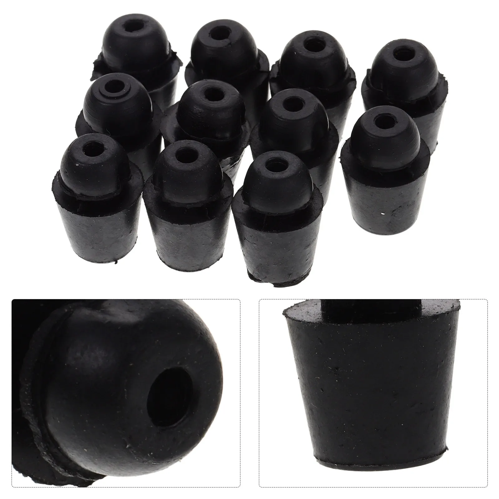 

10Pcs Car Hood Rubber Bumper Stopper Vibration Dampening Gasket for Door and Bumper Auto Shock Absorber Protection Pad
