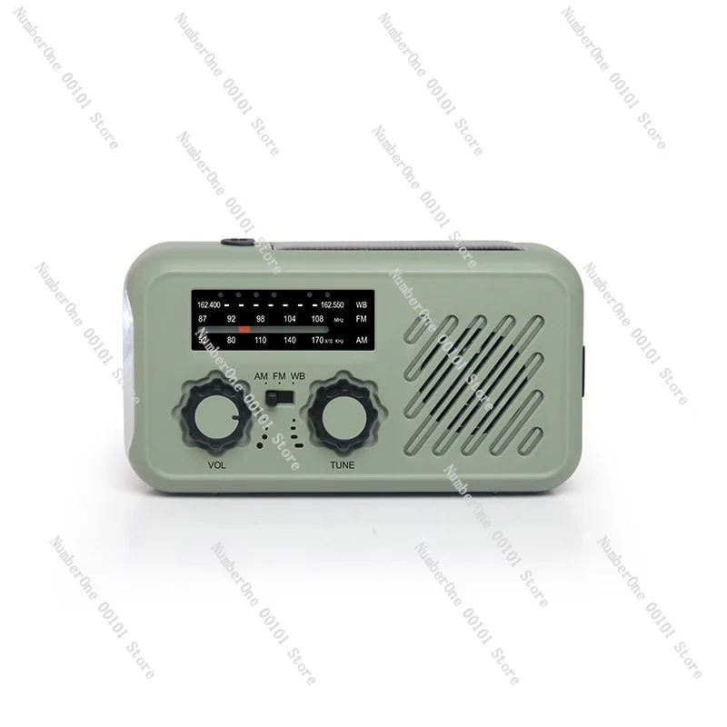 

Full Band Hand Power Generation Radio - Outdoor Emergency SOS Solar Radio