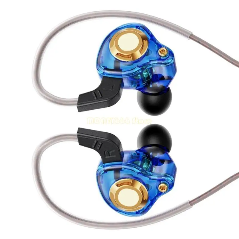 عزل الضوضاء F62C في سماعات الأذن جودة صوت مريح.