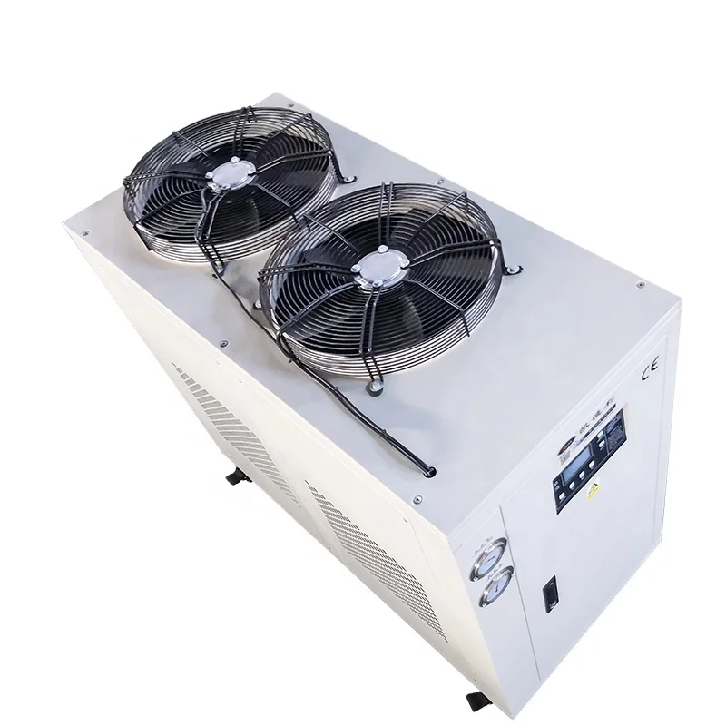 Chiller 5HP Low Ambient Temperature Heat Pump Unit Industrial Screw Water Chiller for Blow Molding Machine CHILLER