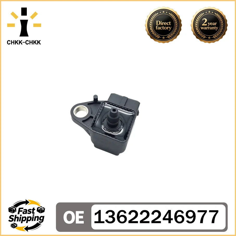 

CHKK-CHKK MAP Intake Air Pressure Sensor 13622246977 for BMW E38 E39 E46 E53 X5 3.0D Opel Vauxhall