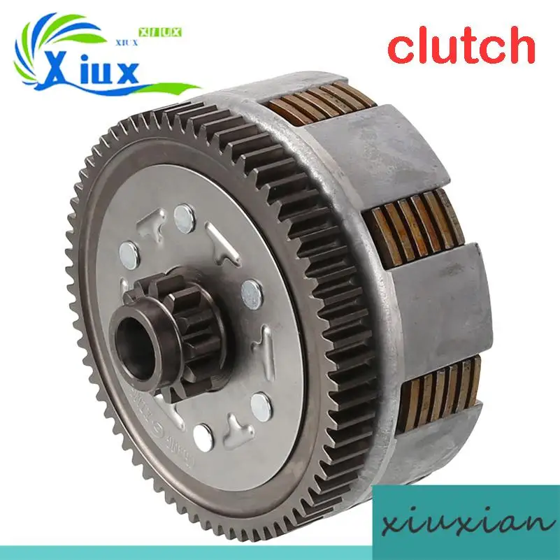 

Комплект сцепления 6-дисковый ручной для мотоцикла, двигатель 190 куб.см, пылеудаление, питбайк, 190cc