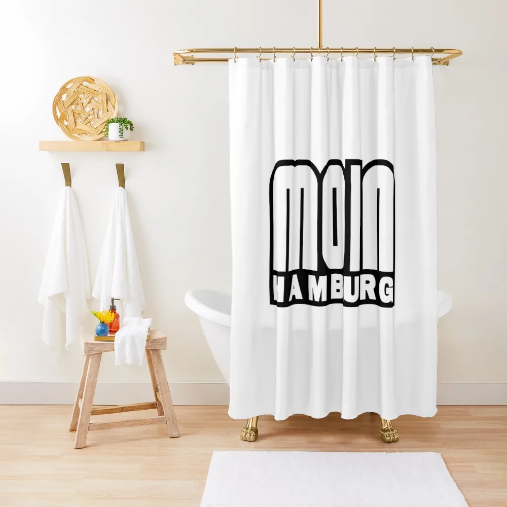 

Moin Hamburg Welcome North Germany Shower Curtain For Bathroom Bathroom Accessory Shower For Bathroom Waterproof Shower Curtain