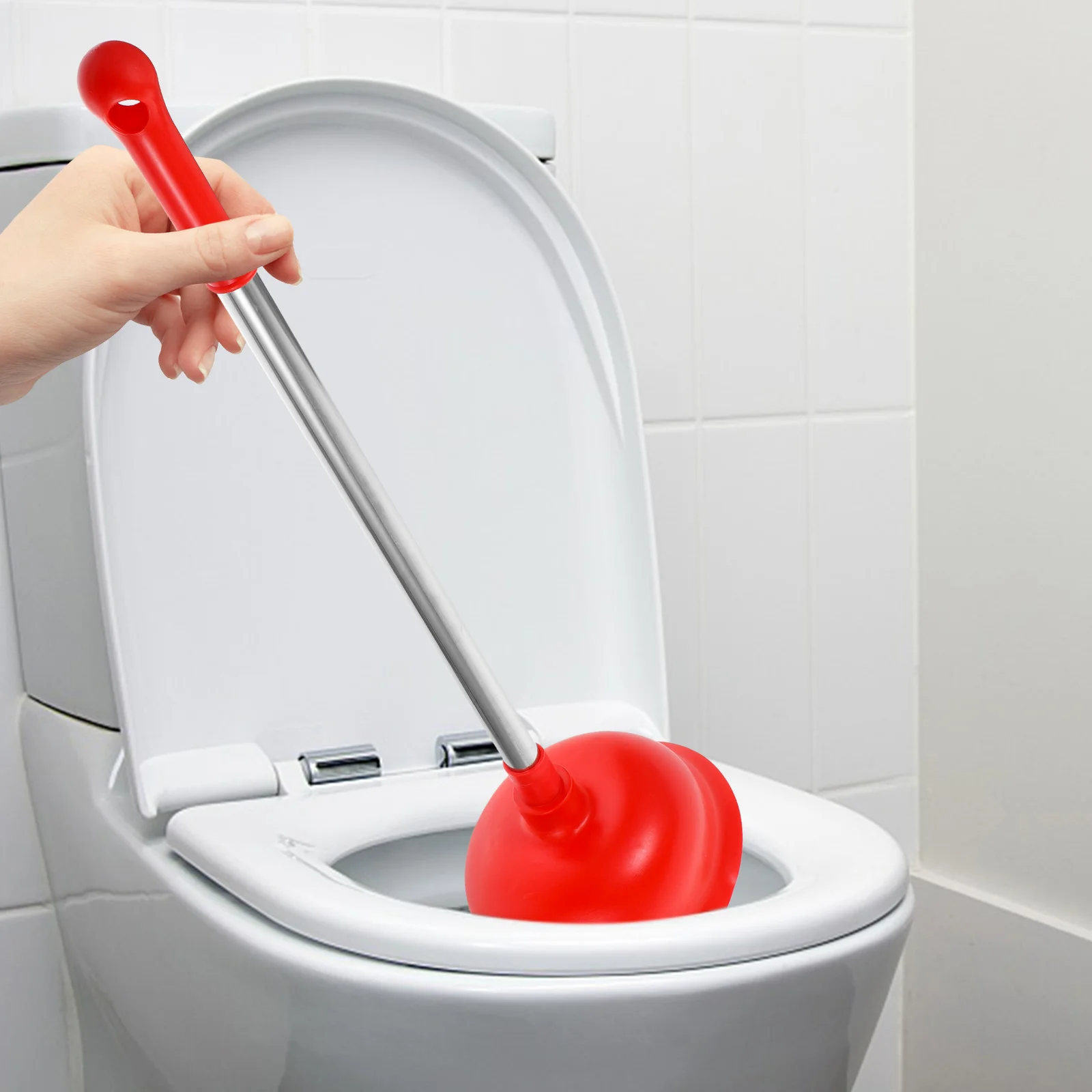 

Closestool Cleaning Plug Tool Suction Plunger Bathroom Kitchen Clogging Cleaner Tray Home Office Hotel