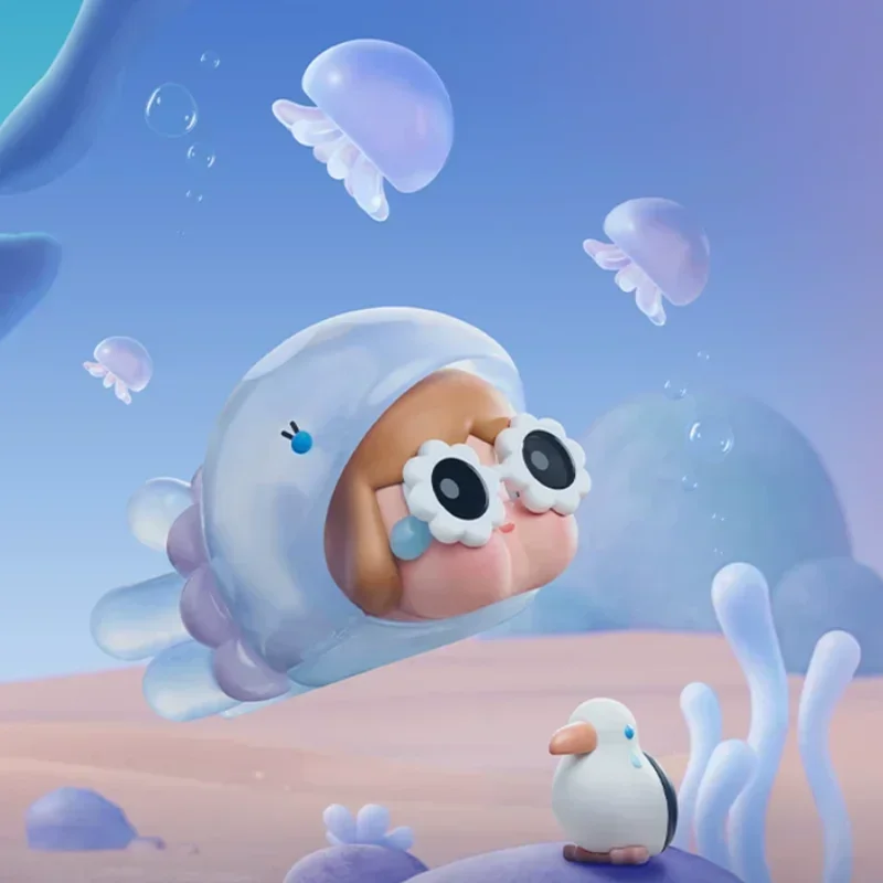 POP MART CRYBABY CRY ME AN OCEAN Serie Blind Box Spielzeug Überraschungsbox Mystery Bag Niedliche Puppe Anime Actionfigur Geburtstagsgeschenk