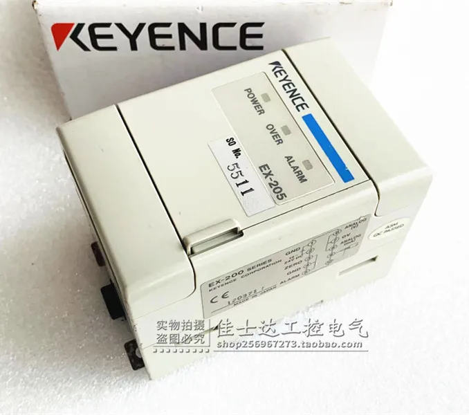 EX-205 Original KEYENCE Eddy Current Displacement Sensor EX-205 In Stock