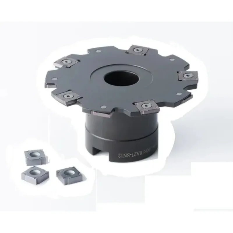 Zhuzhou SMP01 CNC three-sided milling cutter disc, PT02 T-slot indexable cutter head, grooving cutter XSEQ12