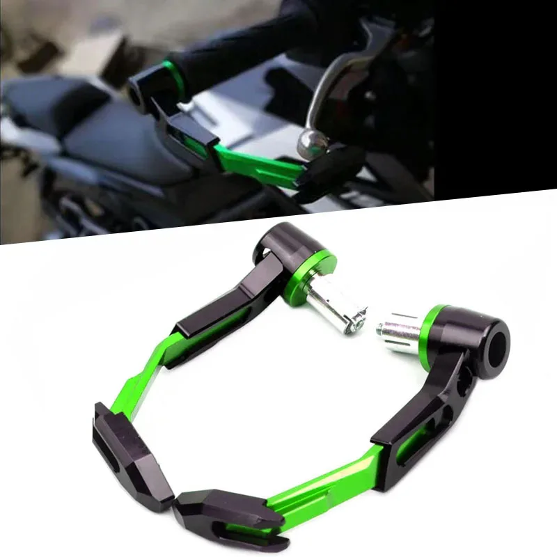 Motorcycle Handlebar Grips Guard Brake Clutch Levers Handle Bar Guard Protector Fit For Ninja 650 ER6N ZX6R ZX10R ER6F ZX636