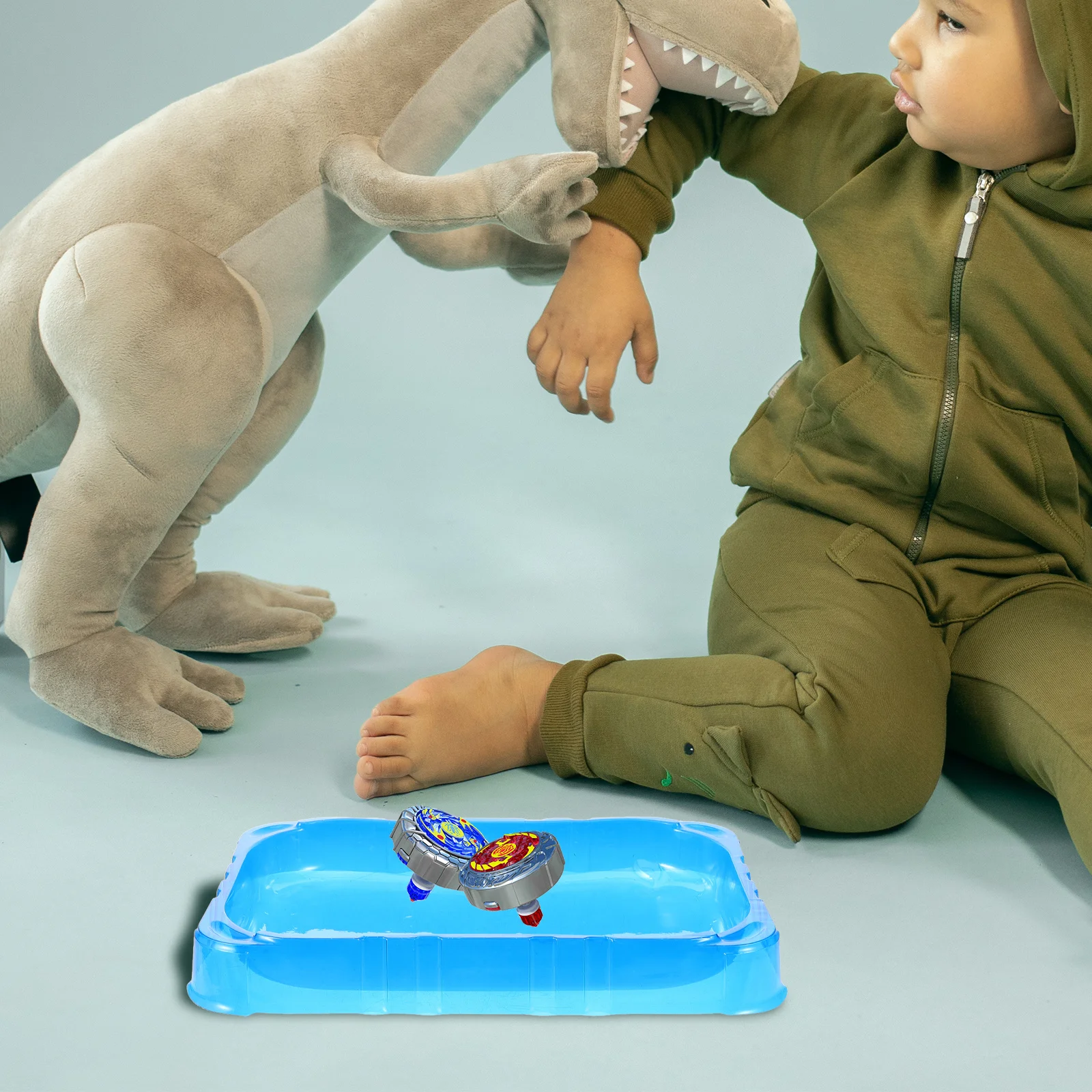 Plaque de combat gyroscopique, disque gyroscopique fiable et réutilisable, léger, portable, facile à transporter, favorise la coordination œil-main, l'esprit d'équipe