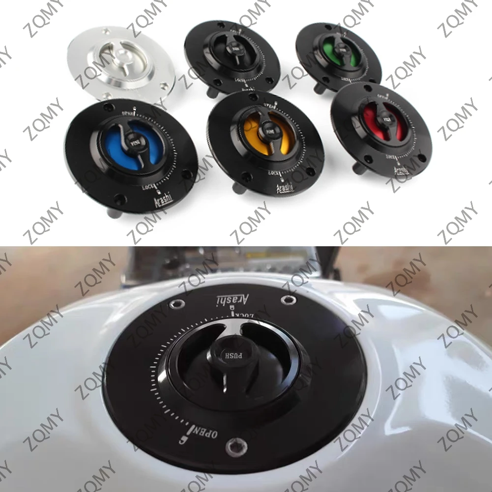 Motorcycle Oil Fuel Gas Tank Tank Cap CNC Cover For Suzuki GSXR600 GSXR 600 750 1000 GSX 650F 1250F1300R Hayabusa SV650 SV1000