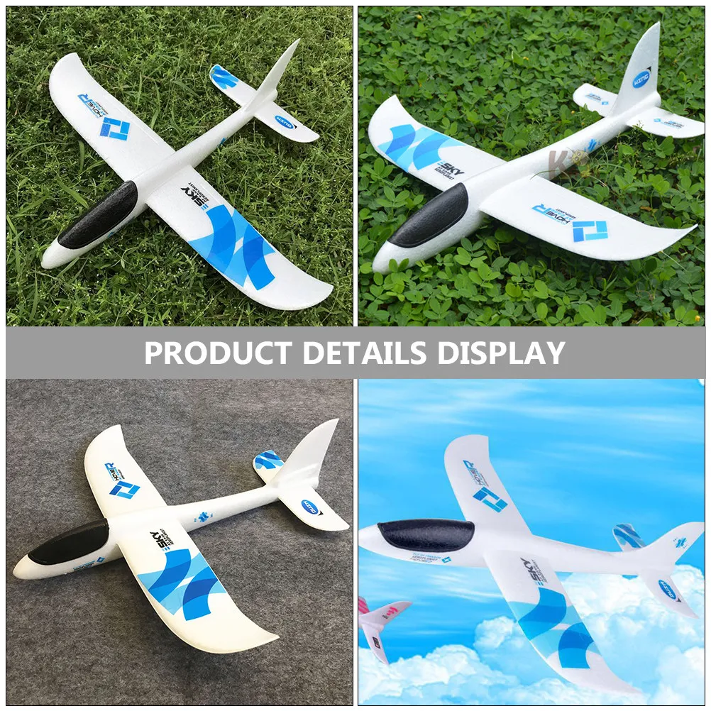 

Foams Airplane Kids Outdoor Lightweight Hand Throwing Plane Plaything Educational Flying Fun for Birthday Party Favors Holidays