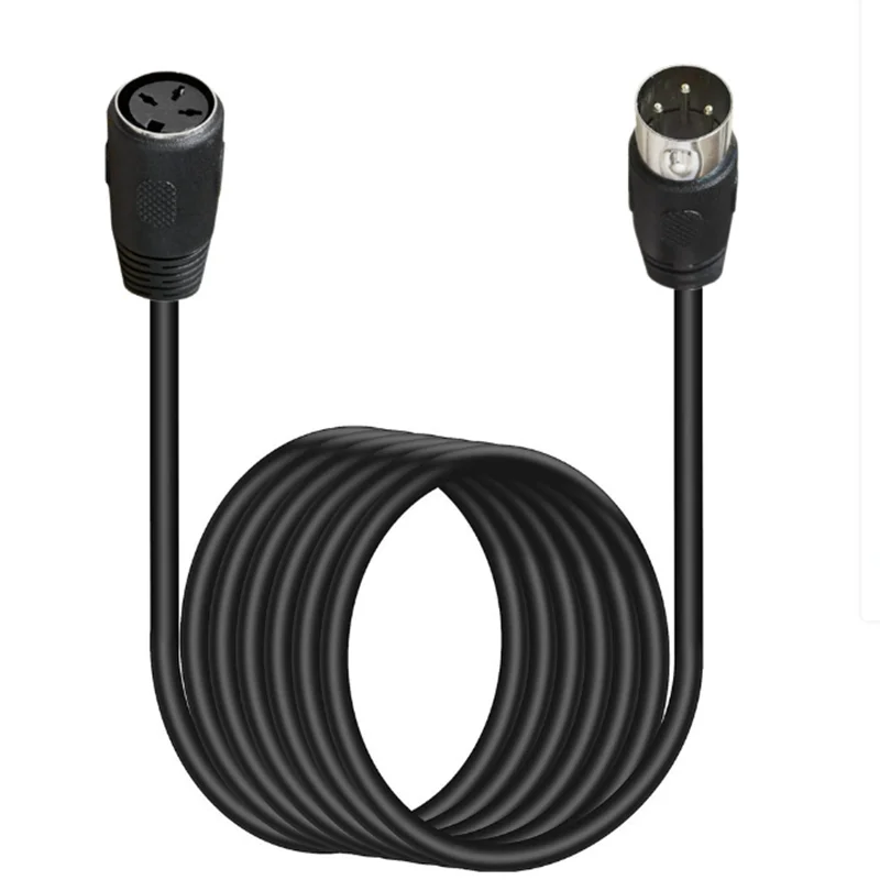 3 دبوس Din تمديد كابل ميدي ذكر إلى ذكر أنثى الرصاص ل Bang & Olufsen B & O Powerlink إلخ التعليمات الموسيقية