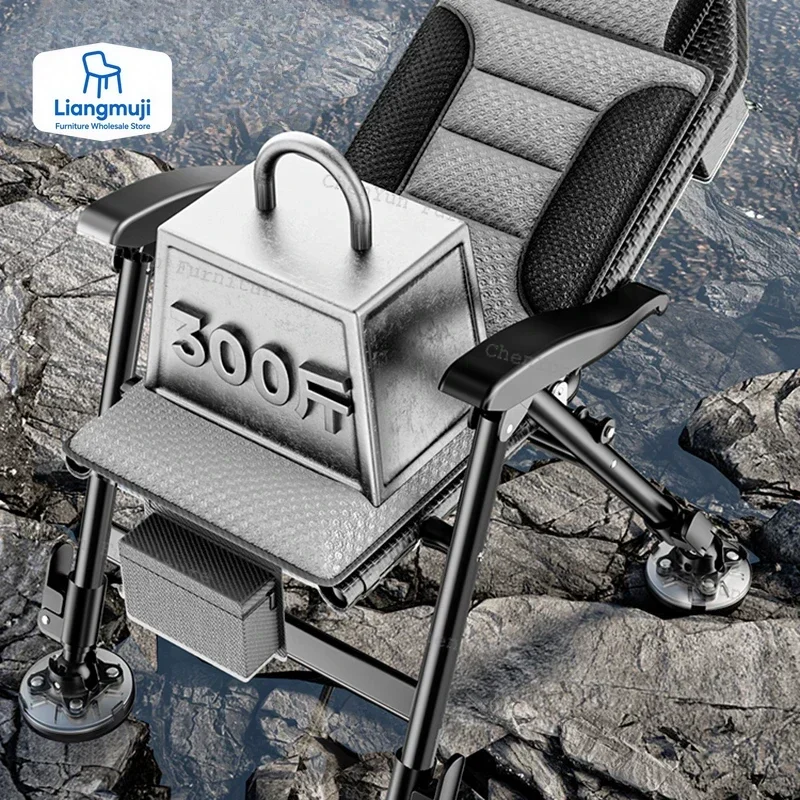 

Комфортные стулья для рыбалки на плоской подошве, складные портативные вездеходные многофункциональные стулья для рыбалки, кронштейн Banco De Pesca Entertainment