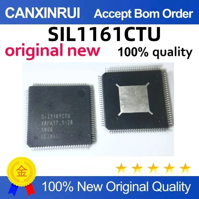 

SIL1161CTU SII1161CTU SII1161 QFP100 package is a new and original hot sale