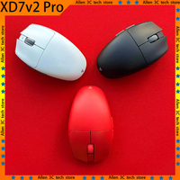 Original FANTECH XD7 V2 Pro Wireless Mouse Bluetooth Tri-Mode PAW3395 8KHz Lightweight Esports Gamer PC Gaming Mouse Gifts