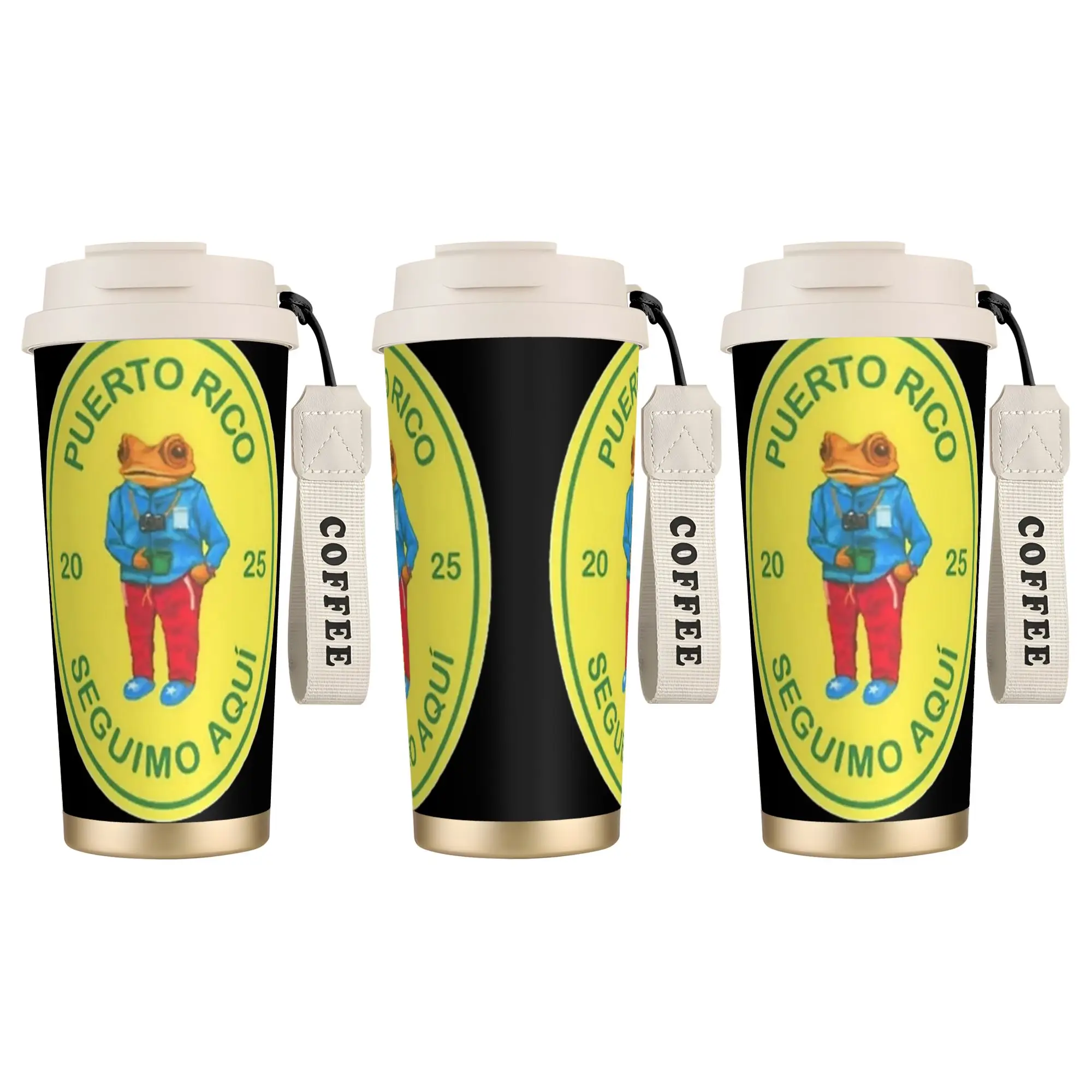 Rapper Bad Bunny Album Tour 316 Stainless Steel Tumbler Travel Thermal Cup 20oz Coffee Mug Keep Heat Cold Drink Water Bottle