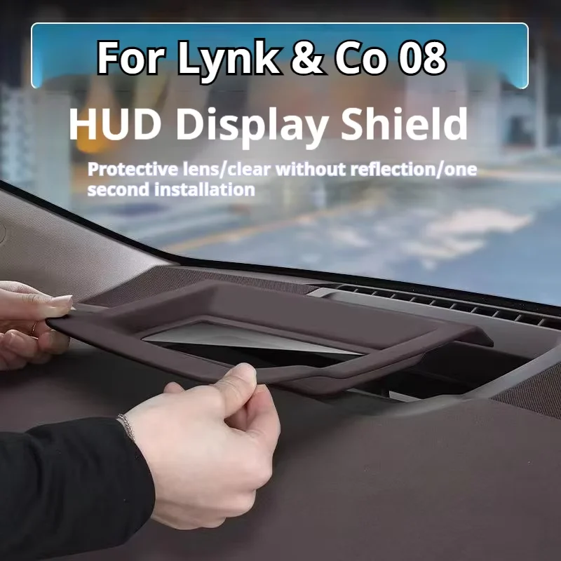 

For Lynk & Co 08 2023-2024 Head-up Display Protective Cover Central Control HUD Dust Cover Automotive Interior car Accessories