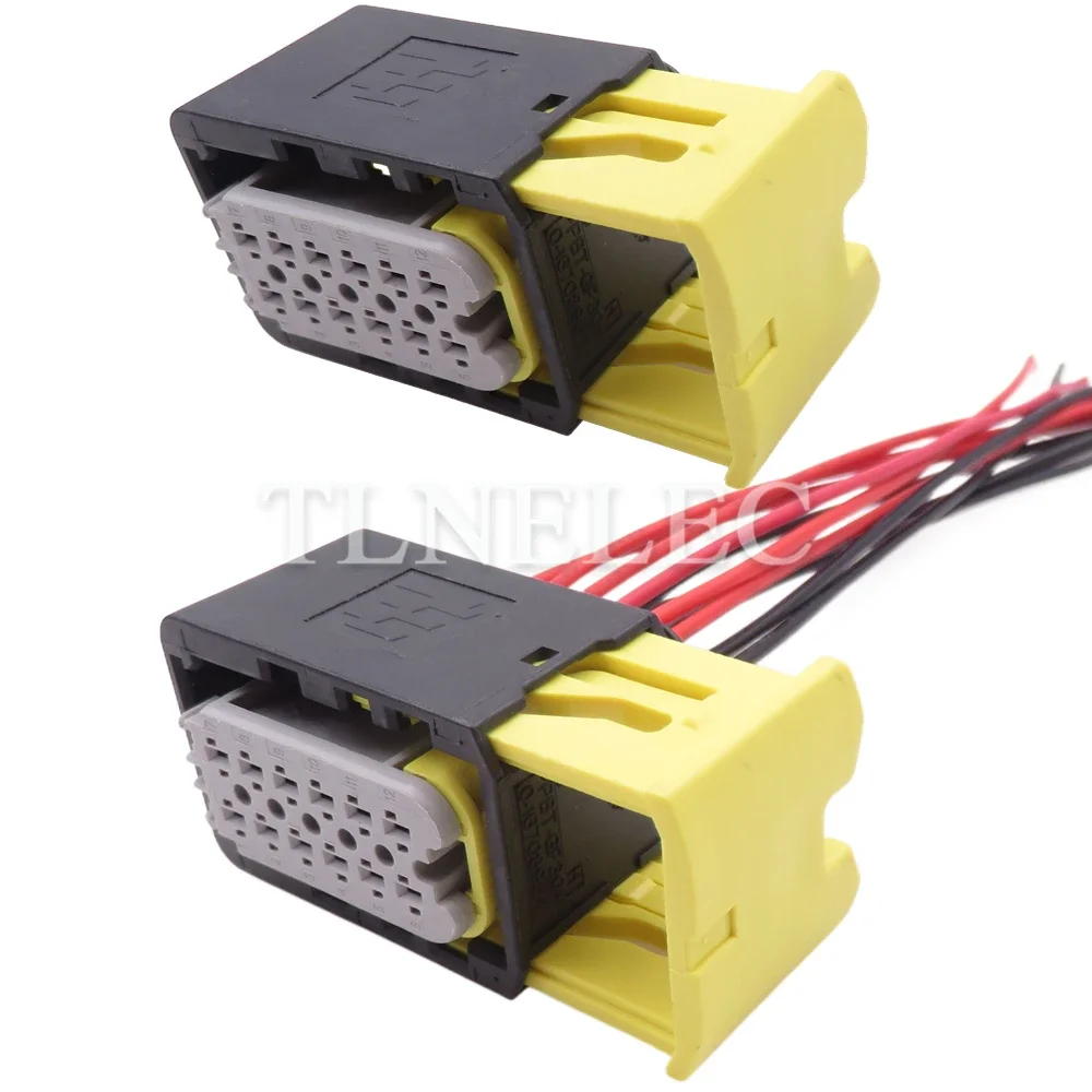 12-pins auto-draadkabelconnector met draden Auto- ureumpomp afgedichte stopcontacten 2- 1703639 -1
