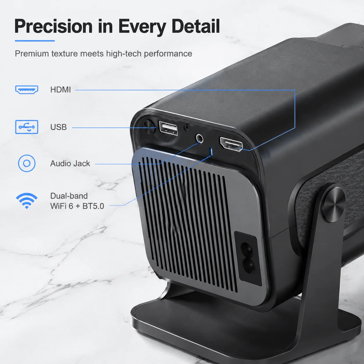 جهاز عرض صغير بدقة 720P أصلية، - مراجعة Retro Gaming And Projector وسعره