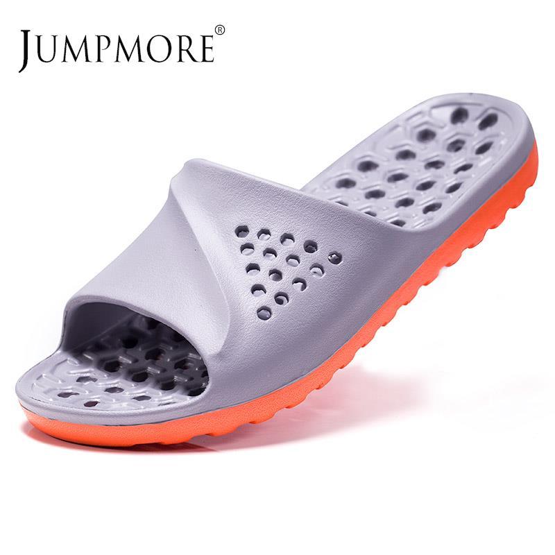  Summer Women Slippers Home Massage Slippers Eva Unisex Sandals Pregnant Non-slip Bathroom Shoes Beach Leaking Water Plus Size 