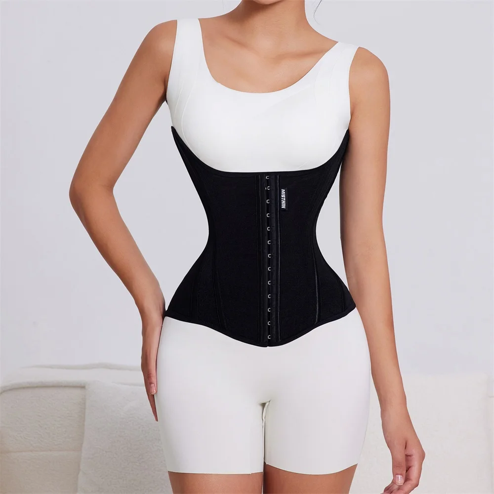 

Women Waist Trainer Body Shaper Slimming Corset Girdle Sports Gym Fitness Curve Back Supports